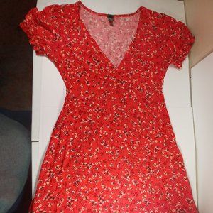 Wild Fable Medium Sun Dress Red